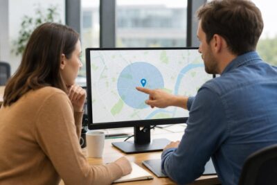 Wykorzystanie danych geolokalizacyjnych w Google Ads